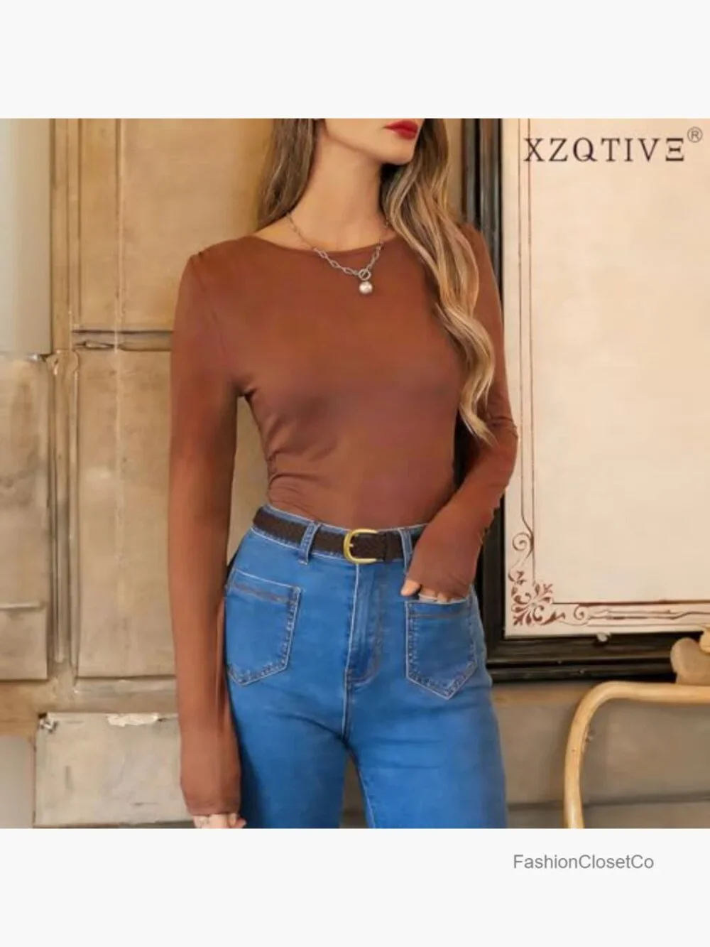 Adjustable Braided Suede Belt with Gold Buckle